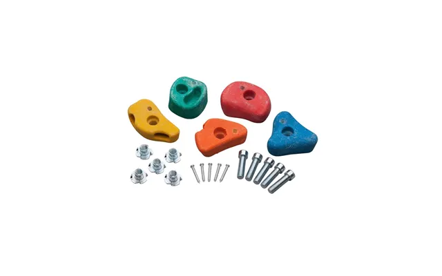 Swingking Climbing Stone Set Small With 2 Holes 5 Pcs.