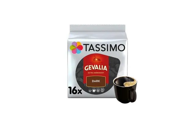 Tassimo Pods Gevalia Dark Roast - 16 Pcs