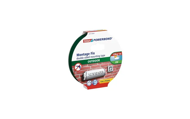 Tesa Powerbond Double Sided Mounting Tape 19mm X 5m