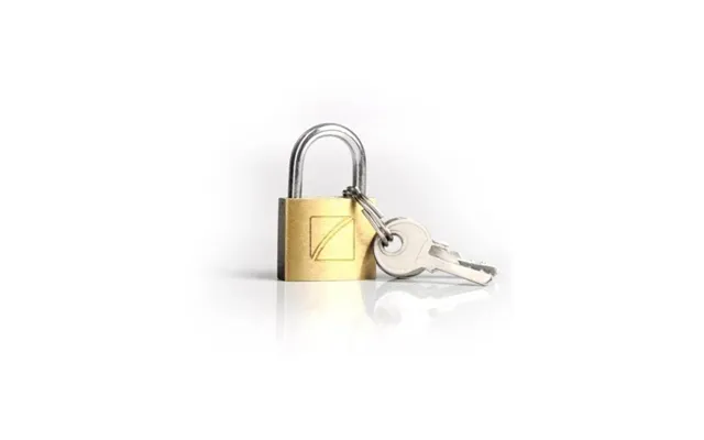 Travelblue Security Suitcase Padlock 20 Mm - Solid Brass