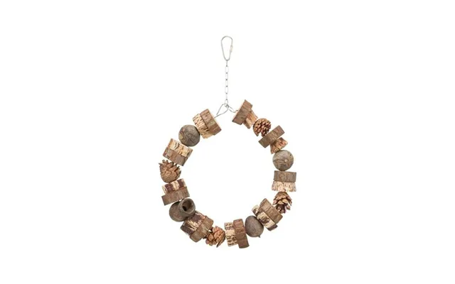 Trixie Ring Swing Wood Pine Cone Ø 18 Cm