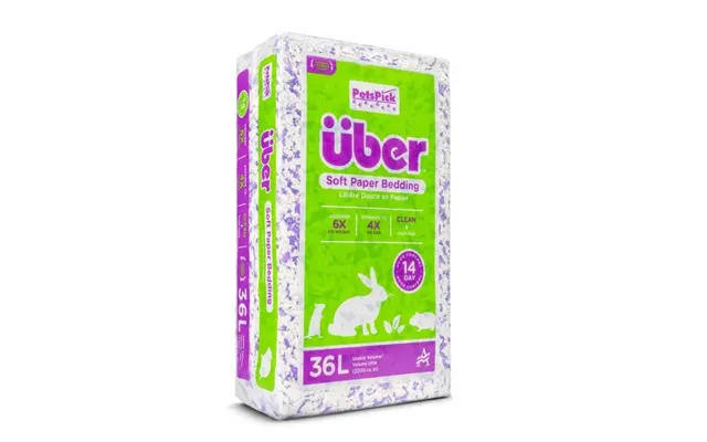 Über Papirstrøelse 36 L Lilla Hvid M Lavendel Duft