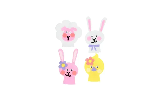 Wins Holland Make Your Own Finger Puppets Easter 4pcs.