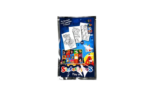 Wins Holland - Sinterklaas Coloring Book With 4 Crayons And Stick