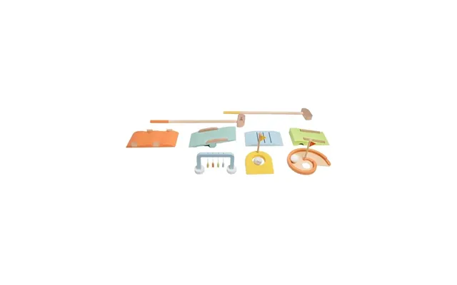 Wooden Golf Set 11 Pieces.