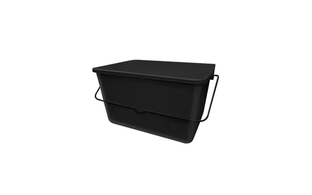 Work It Square Paint Roller Bucket 10 Liters Black