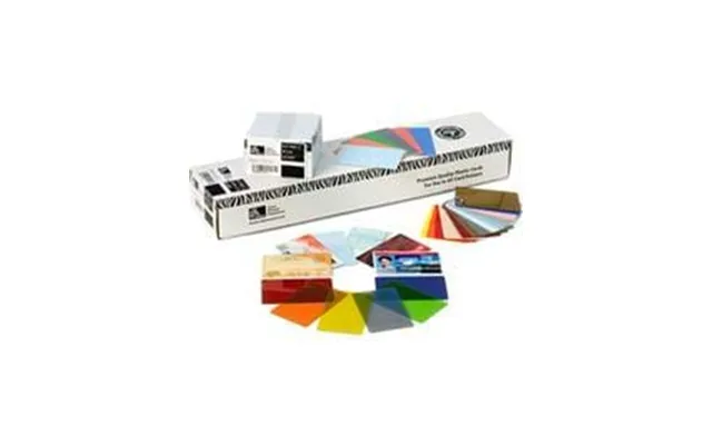 Zebra Pvc-kort 50 Mil Hvid Cr-80 Card
