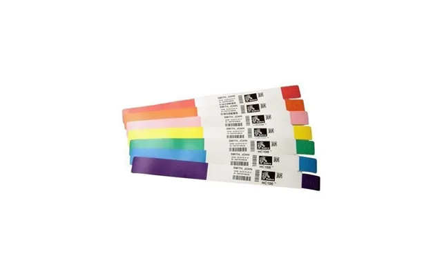 Zebra Z-band Splash - Vattentät Armbandsetikett