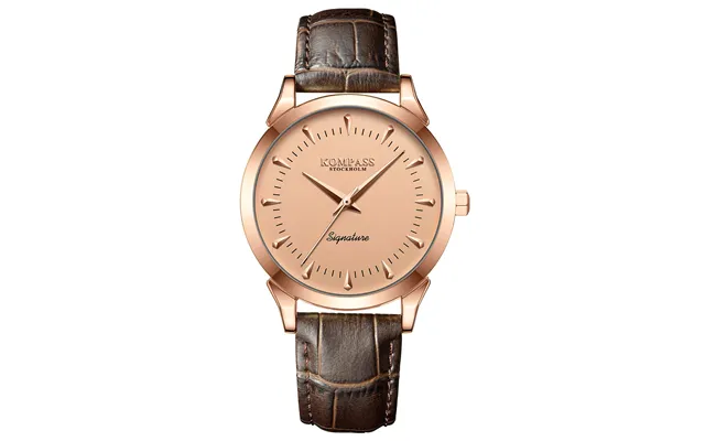 Kompass Signature Rose Gold Brown
