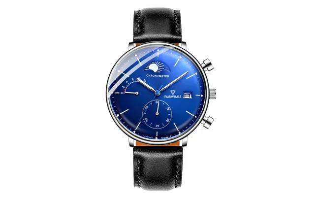 Mark Fairwhale Sirius Black Blue Leather
