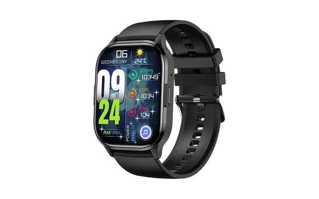 Philippe Palmer Smart Watch Lp21 Amoled Black