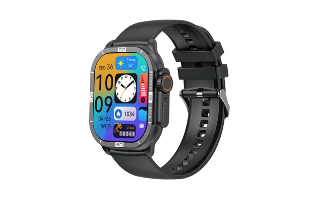 Philippe Palmer Smart Watch Lp25 Amoled Black