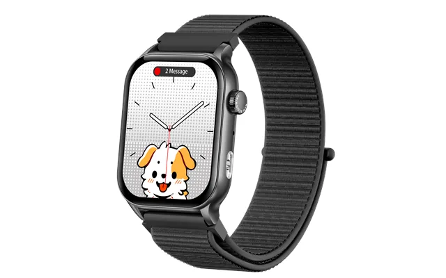 Philippe Palmer Smart Watch Lp26 Amoled Ultra Light Black Nylon