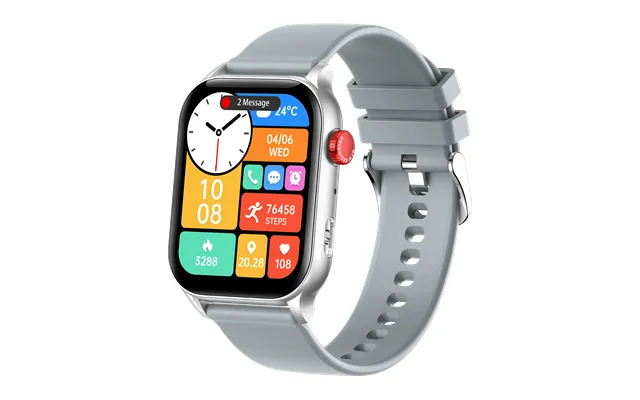 Philippe Palmer Smart Watch Lp26 Amoled Ultra Light Silver
