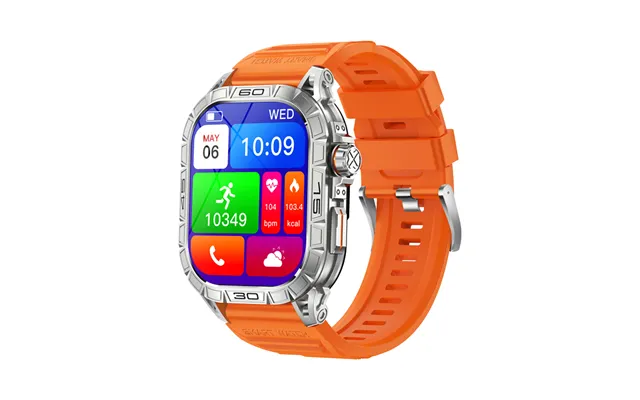 Philippe Palmer Smart Watch Lp63 Amoled Orange