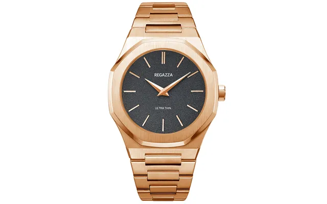 Regazza Ultra Thin Rose Gold Grey