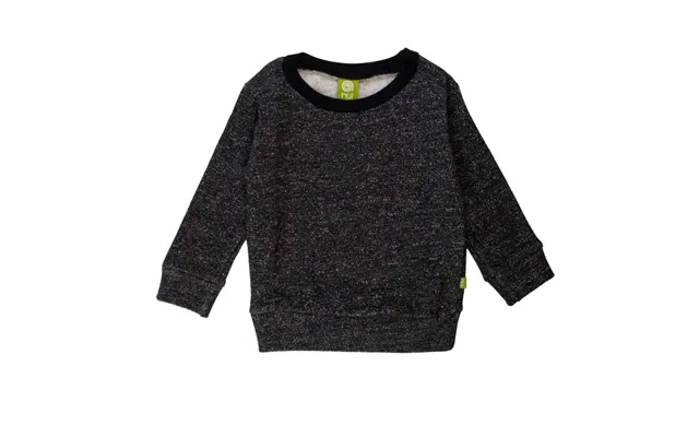 Sweatshirt - Sortnistret