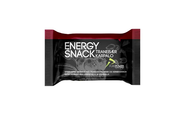 Energy Snack Tranebær 60 G