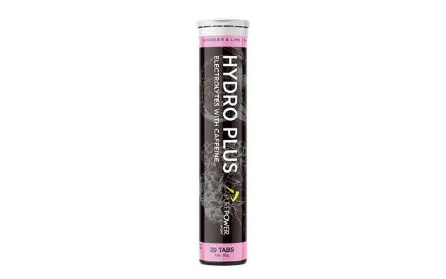 Hydro Plus Hindbær Lime 20 Tabs