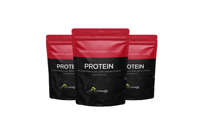 Jordbær Protein Deal 3 X 400 G