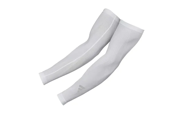 Adidas Compression Arm Sleeves 2-pak, White - L-xl