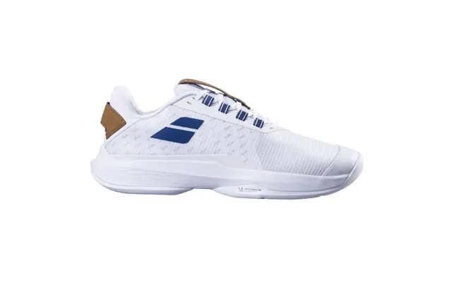 Babolat Jet Tere 2 All Court Wimbledon Men Tennissko White Blue Navy - 48