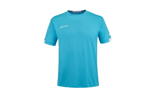 Babolat Play Crew Neck Tee Cyan Blue - M
