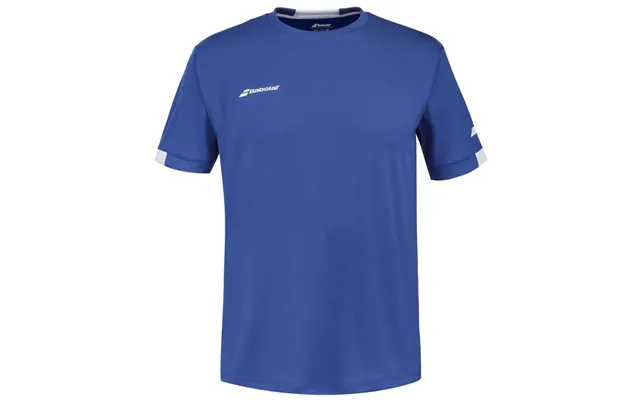 Babolat Play Crew Neck Tee Herre, Blue - M