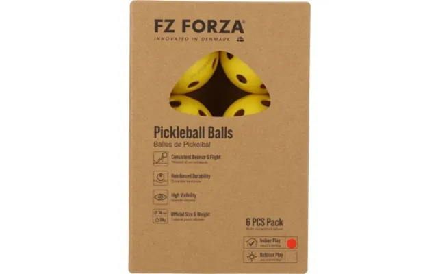 Fz Forza Match Indendørs Pickleball Bolde 6 Stk.