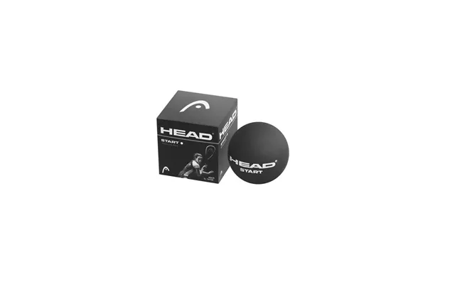 Head Start Squashbold 1 Hvid Prik