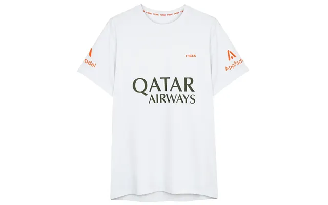 Nox Agustin Tapia Sponsors At10 T-shirt White - Xl