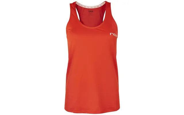 Nox Dametop Red W. White Logo - L