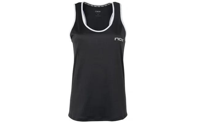 Nox Dametop Sølv Med Hvidt Logo - Xs