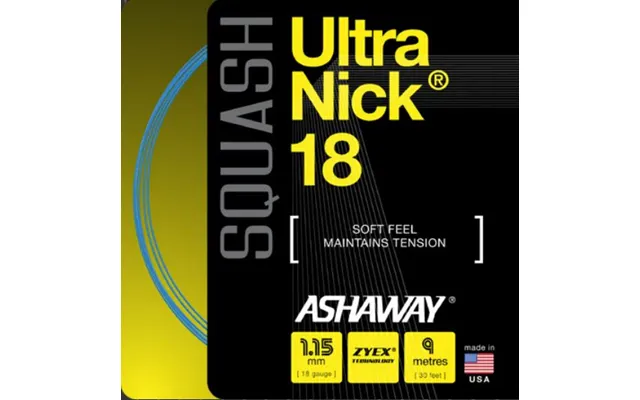 Opstrengning Med Ashaway Ultranick 1,15 Mm Blue