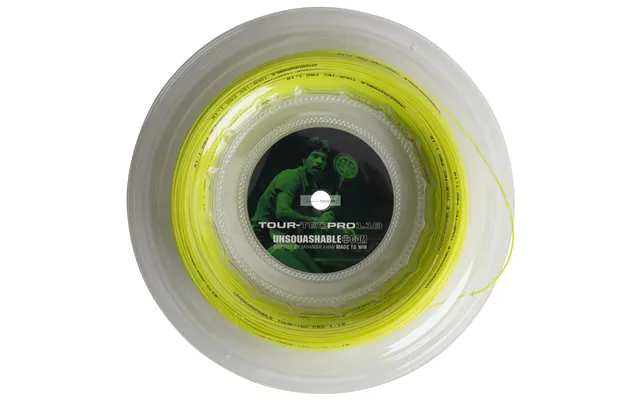 Unsquashable Tour-tec Pro 1.18 Neon Yellow 100 M Rulle - Squashstrenge