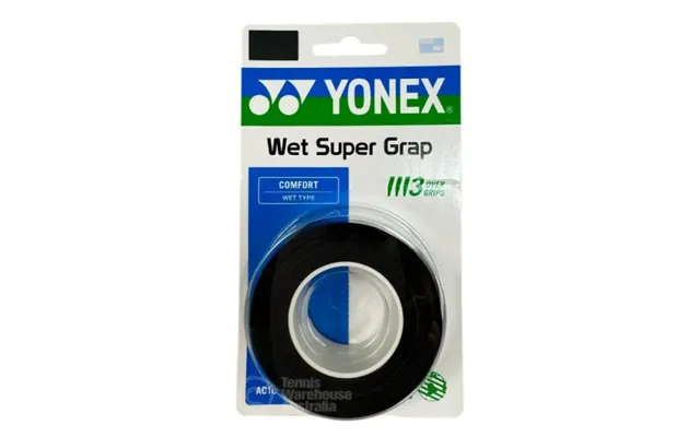 Yonex Wet Super Grap 3-pak - Black