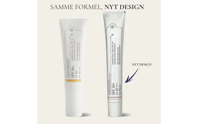 Spf50 Invisible Face Fluid Solcreme 50ml