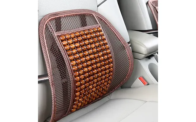 Rygstøtte - Sort Sort