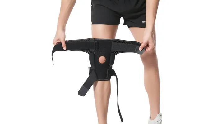 Støttebind Til Knæ Med Strap Og Sbr-støtte - Large