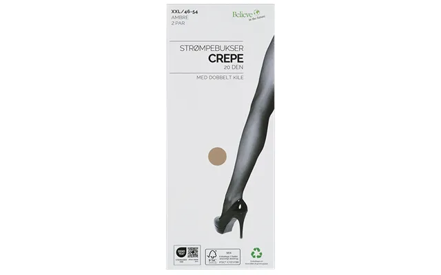 Crepe Strømpebuks