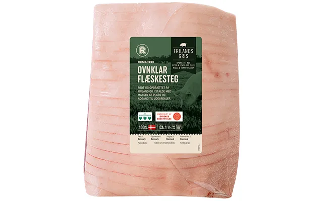 Flæskesteg 1,5-1,8 Kg