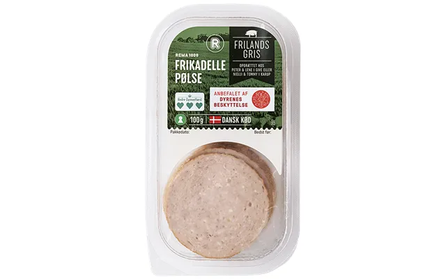 Frikadellepølse I Skiver