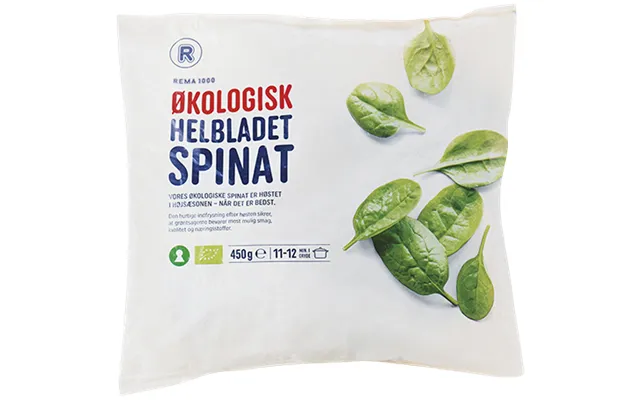 Helbladet Spinat