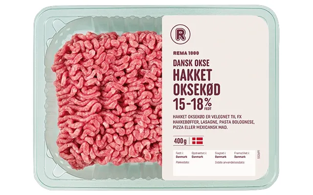 Hk. Oksekød 15-18%