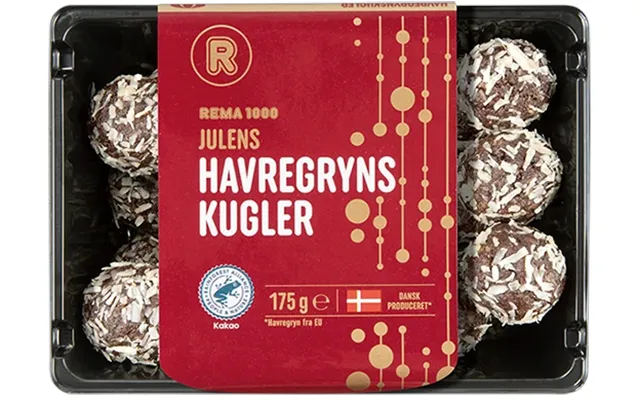 Julens Havregrynskugler