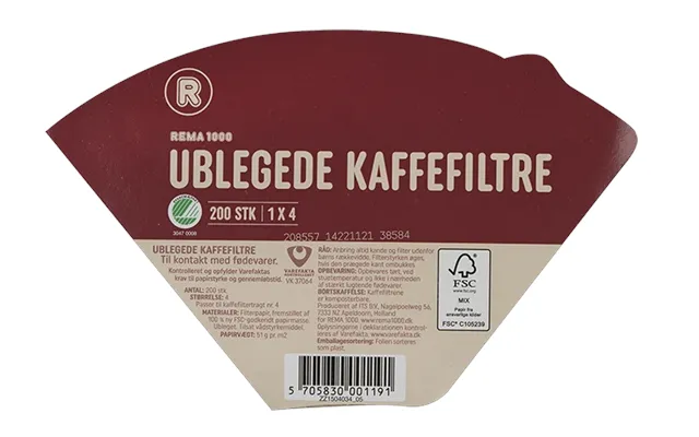 Kaffefiltre 1x4