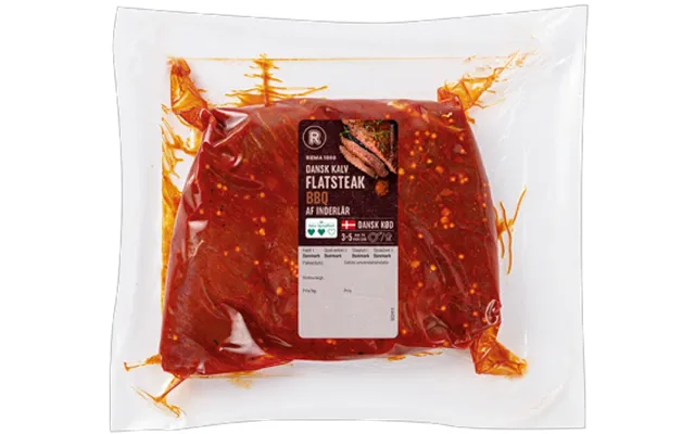 Kalve Flatsteak M. Bbq
