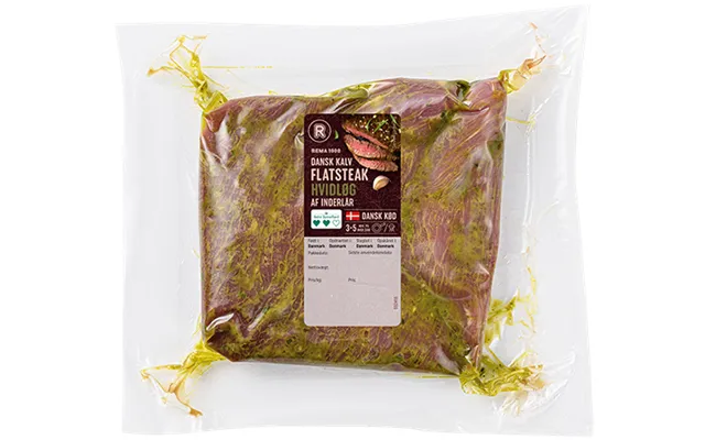 Kalve Flatsteaks M. Hvidløg