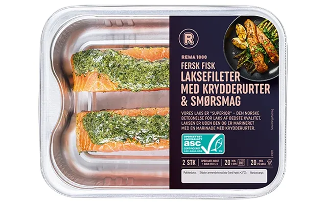 Laksefileter M Smør