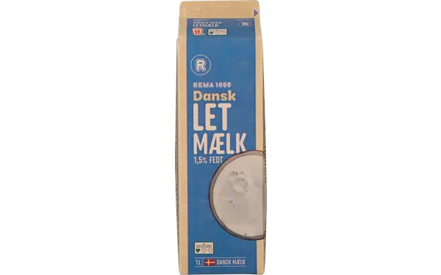 Letmælk 1,5% Fedt